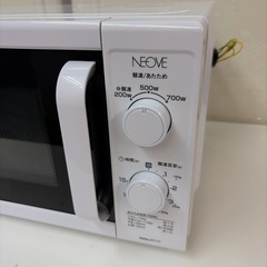 【🐤買取市場 6ヶ月保証】R236 ☀️ NEOVE 電子レンジ（17L / 700W / 60Hz西日本専用）22年製 RMM-AT717-6WT ⭐ 動作確認済 ⭐ クリーニング済の画像