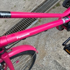PANASONIC 子供乗せ電動アシスト自転車の画像