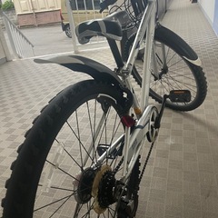 26インチ　自転車　マウンテンバイク　キッズ　6段変速の画像