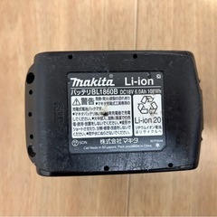 マキタバッテリーの画像