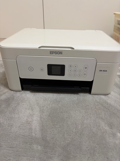 値下げ中エプソンプリンター EW-452A wifi対応　　インク付き