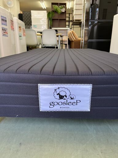 【リサイクルショップ　ピカソ　小松原】幅97 SAKODA サコダ goosleep 脚付きマットレス シングルベッド ブラック★4692★ リサイクルショップ ピカソ 小松原】🛏️✨SAKODA goodsleep U-2