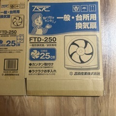 25センチ換気扇二箇の画像