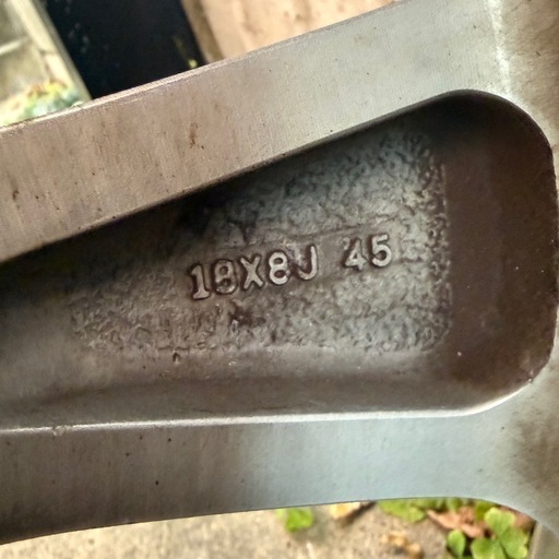 （成約）クラウン200系　純正ホイール　18インチ8J 215/45 r18 純正流用等