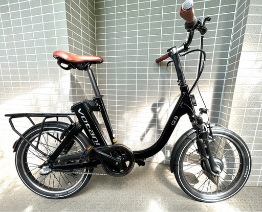 美品✨BESV VOTANI Q3 グロスブラック 20インチ電動アシスト自転車