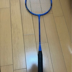 【購入者決定済】バトミントンラケット青の画像