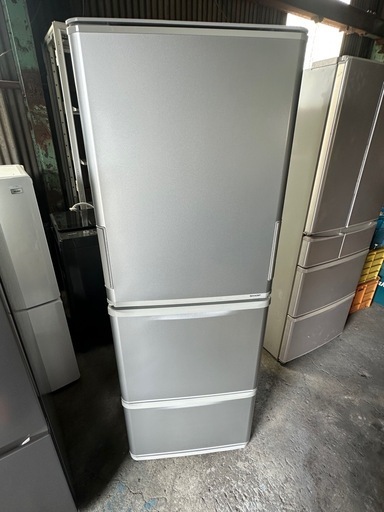 SHARP SJ-WA35Y-S 冷蔵庫 500L シルバー (Ahmadzai s) 衣山のキッチン