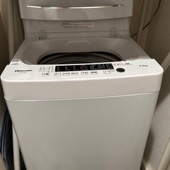 縦型洗濯機　4.5キロ　の画像