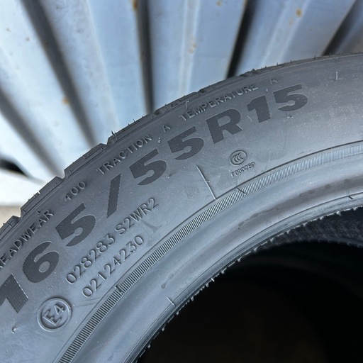 165/55R15 新品４本工賃込み MINERVA N-BOX/タントなどに?①