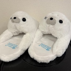 ほわほわアザラシちゃんスリッパの画像