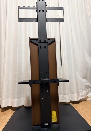 WALL B1 テレビスタンド + 棚板付き ハイタイプ ウォールナット
