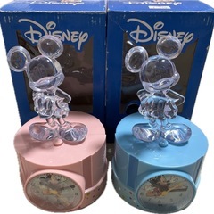 【希少】Disney ディズニーミッキー 置時計セット美品の画像