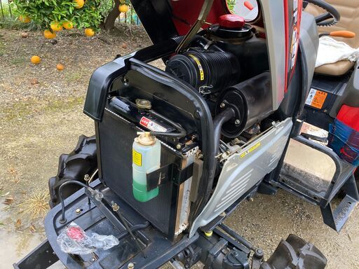 【新車購入ワンオーナー】ヤンマー EF222 トラクター 22馬力 201時間 低稼働 ロータリーER214M付き YANMAR 農機