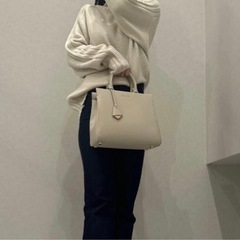 未使用に近いCHARLES & KEITH ミラベル ストラクチャーハンドバッグの画像