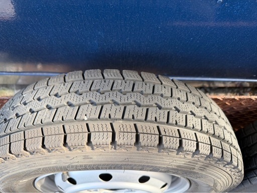 商品名　スタッドレスタイヤ4本セット（テッチンホイール付）145/80R12　80/78N LT　