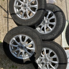 DUNLOP 14インチ185/70/R14ホイール付きノーマル夏タイヤ の画像