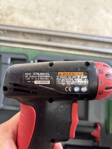 スナップオン　電動工具　ドライバー