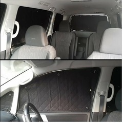 新品 スズキ エブリイ DA17W/DA17V 専用 サンシェード 8点 UVカット 車中泊　収納カバー付き　の画像