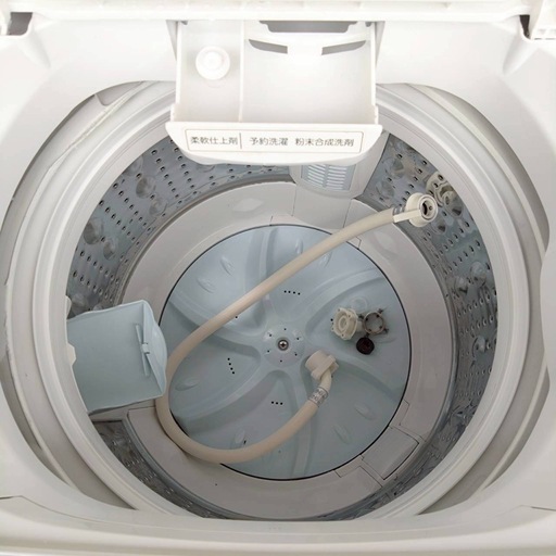 TOSHIBA 東芝　電気洗濯機　ZABOON AW-6D6  6.0kg  2017年製 動作品
　