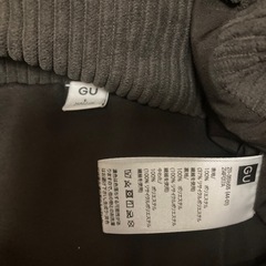 GU   アウター　L 茶色の画像