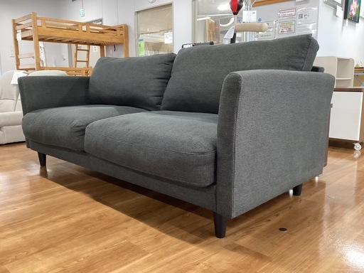 二人掛けソファ【町田市再生家具】　260382