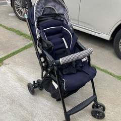 【まとめて0円】子育て卒業5点セット（ベビーカー2種・ジュニアシート2台・オイルヒーター）完動品・倉敷市内の画像