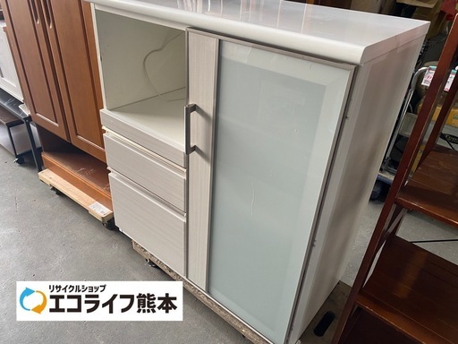 小型キッチンボード　食器棚