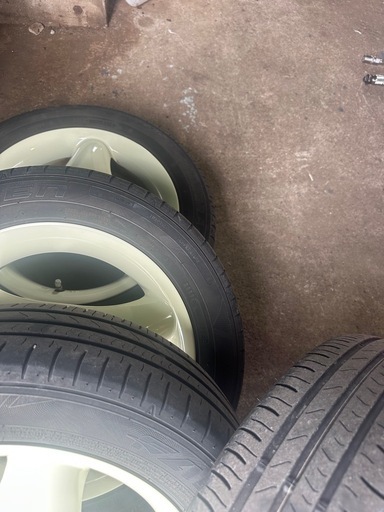 当時っぽいアルミ 155/65R14