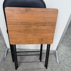 【売り切れ】折りたたみデスク 折りたたみチェア セット の画像