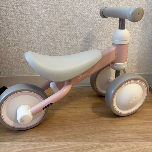 D-bike mini ディーバイクミニ プラス ピンク テラコッタ三輪車 乗用