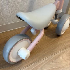 D-bike mini ディーバイクミニ プラス ピンク テラコッタ　三輪車 乗用玩具　キッズ　ベビー　公園の画像