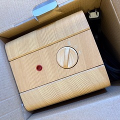 CUBEコンパクト ファンヒーター の画像