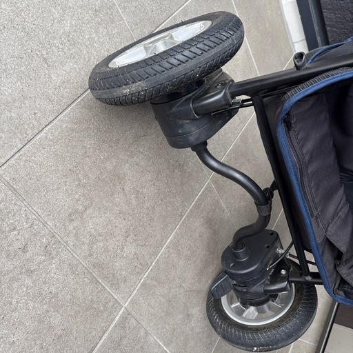 Aprica AB型　スムーヴプレミアム　ベビーカー　三輪 ブルー アップリカ スムーヴプレミアム ベビーカー Aprica - 美品 Aprica AB型 