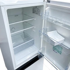 🔶【2023年製】Hisense 2ドア冷凍冷蔵庫 HR-D15F 162L 自動霜取り付きの画像