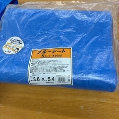 ブルーシートの画像