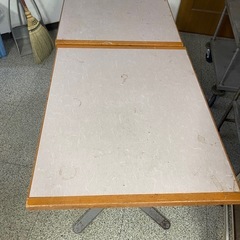業務用カフェテーブル 2台セットの画像