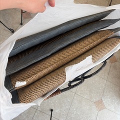 未使用品 井草でできた座布団　5枚セットの画像