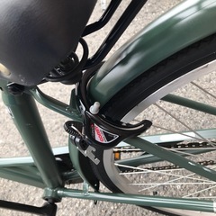 ジモティ割引有★【ジャングルジャングル岸和田店】自転車 ママチャリ 軽快車 26インチ グリーン　南大阪 岸和田市 貝塚市 泉佐野市 和泉市 忠岡町 熊取町の画像