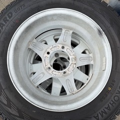 ジムニー JB64 JB23 スタッドレス 175/80R16 ヨコハマ iceGUARD G075 ホイール付4本セット バリ溝の画像