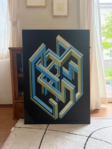 母のキャンバス絵（卒業作品）