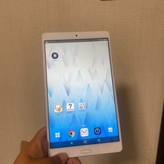お話中 タブレットの画像