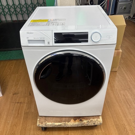 ☆ドリーム荒牧店☆ジモティー割引有☆【クリーニング済み】ハイアール/電気衣類乾燥機/JZ-K90A/9kg/2025年製