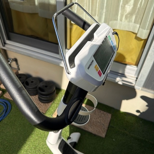HORIZON COMFORT3 エアロバイク マット付き 動作確認済 引取限定