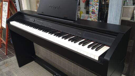 電子ピアノ CASIO カシオ privia プリヴィア PX-760BK 2015製 動作品