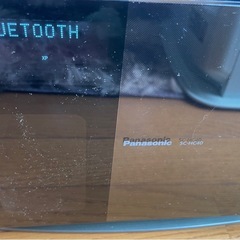PanasonicのBluetoothコンパクトステレオシステムの画像
