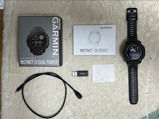 GARMIN INSTINCT 2X DUAL POWER スマートウォッチ
