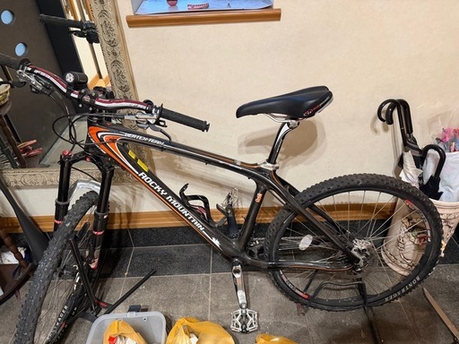 自作の自転車