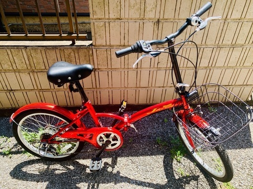 20インチ自転車未使用品 (BD) 作草部の折りたたみ自転車の中古あげます