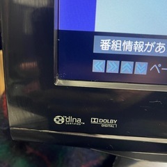 TOSHIBA REGZA 19RE1 19型 LED液晶テレビ リモコン付き 2010年製の画像