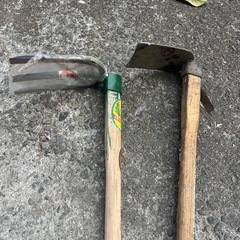 鍬　2本セットの画像